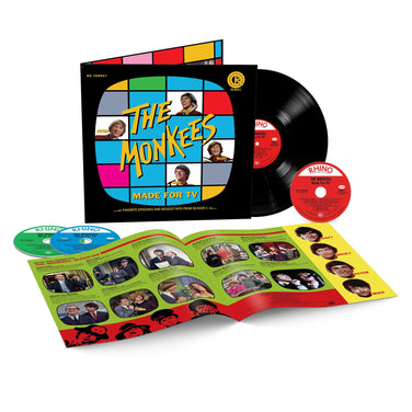 The Monkees - Made For TV: Favourite Episodes And Biggest Hits From Season 1 Of The Monkees Vinyl LP + 2CD + Blu-ray