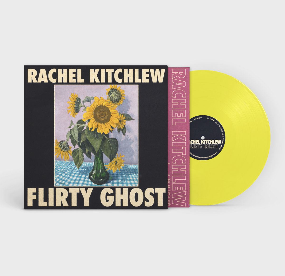 Rachel Kitchlew - Flirty Ghost Yellow Vinyl LP Reissue