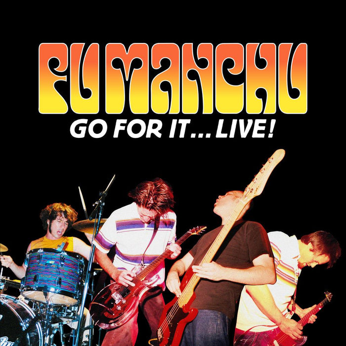 Fu Manchu - Go For It...Live! 2x Neon Yellow / Neon Orange Vinyl LP Reissue