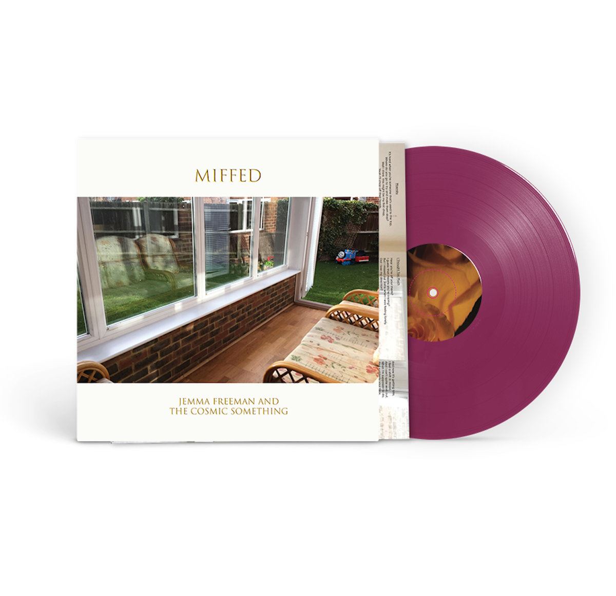 Jemma Freeman And The Cosmic Something - Miffed Grape Purple Vinyl LP