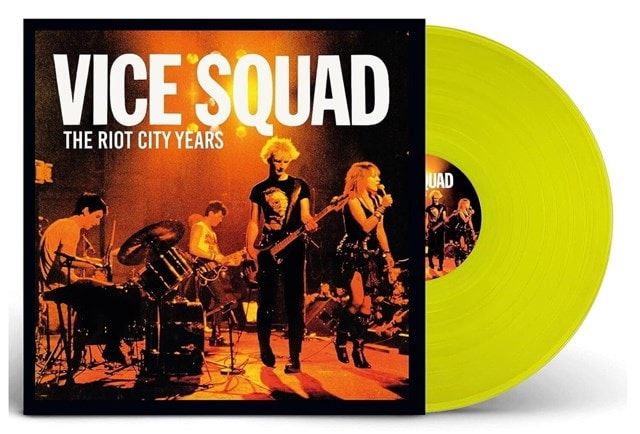 Vice Squad - The Riot City Years Yellow Vinyl LP