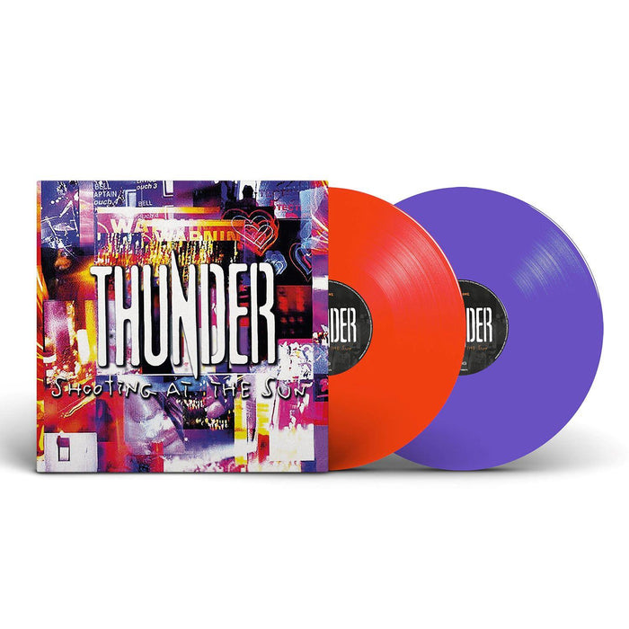 Thunder - Shooting At The Sun (Expanded) Limited Edition 2x Purple / Orange Vinyl LP