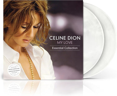 Céline Dion - My Love: Essential Collection 2x Milky Clear Vinyl LP Reissue