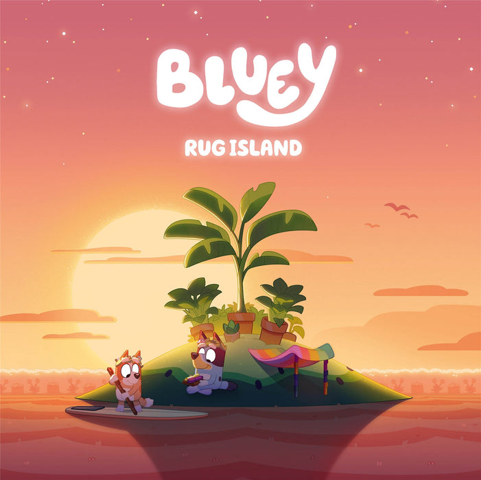 Bluey: Rug Island - Joff Bush Sunset Orange Vinyl LP