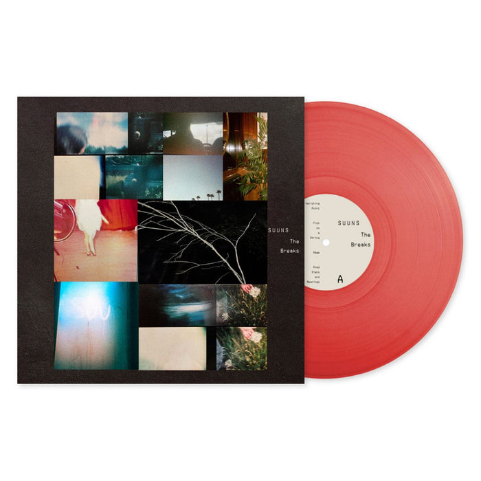 SUUNS - The Breaks Transparent Red Vinyl LP
