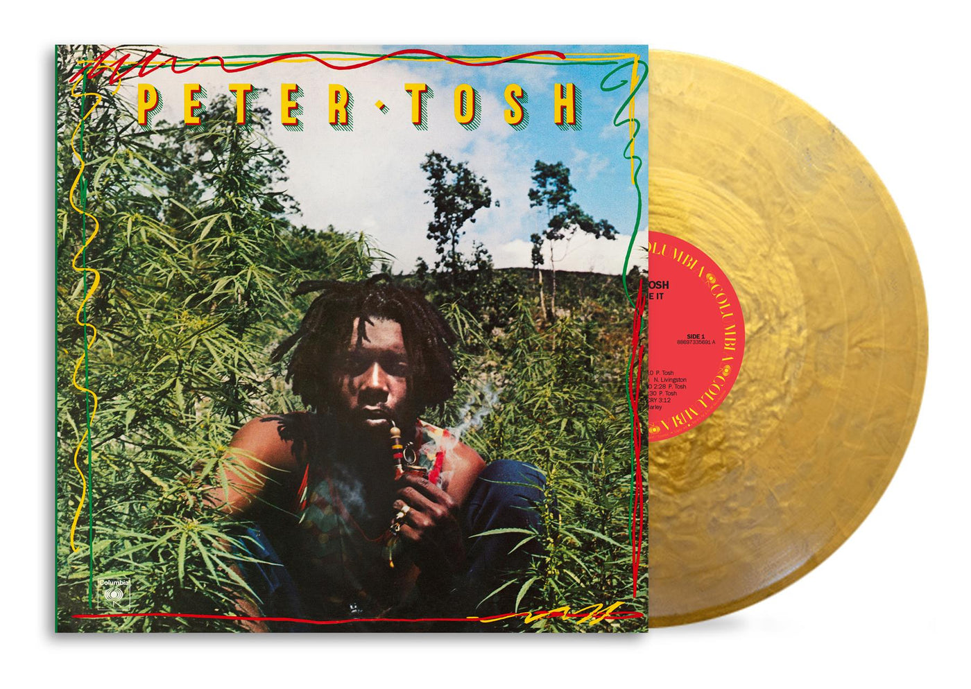 Peter Tosh - Legalize It 50th Anniversary Gold Vinyl LP Reissue