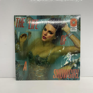 Taylor Swift - The Life Of A Showgirl Translucent Orange With Gold Glitter Vinyl LP