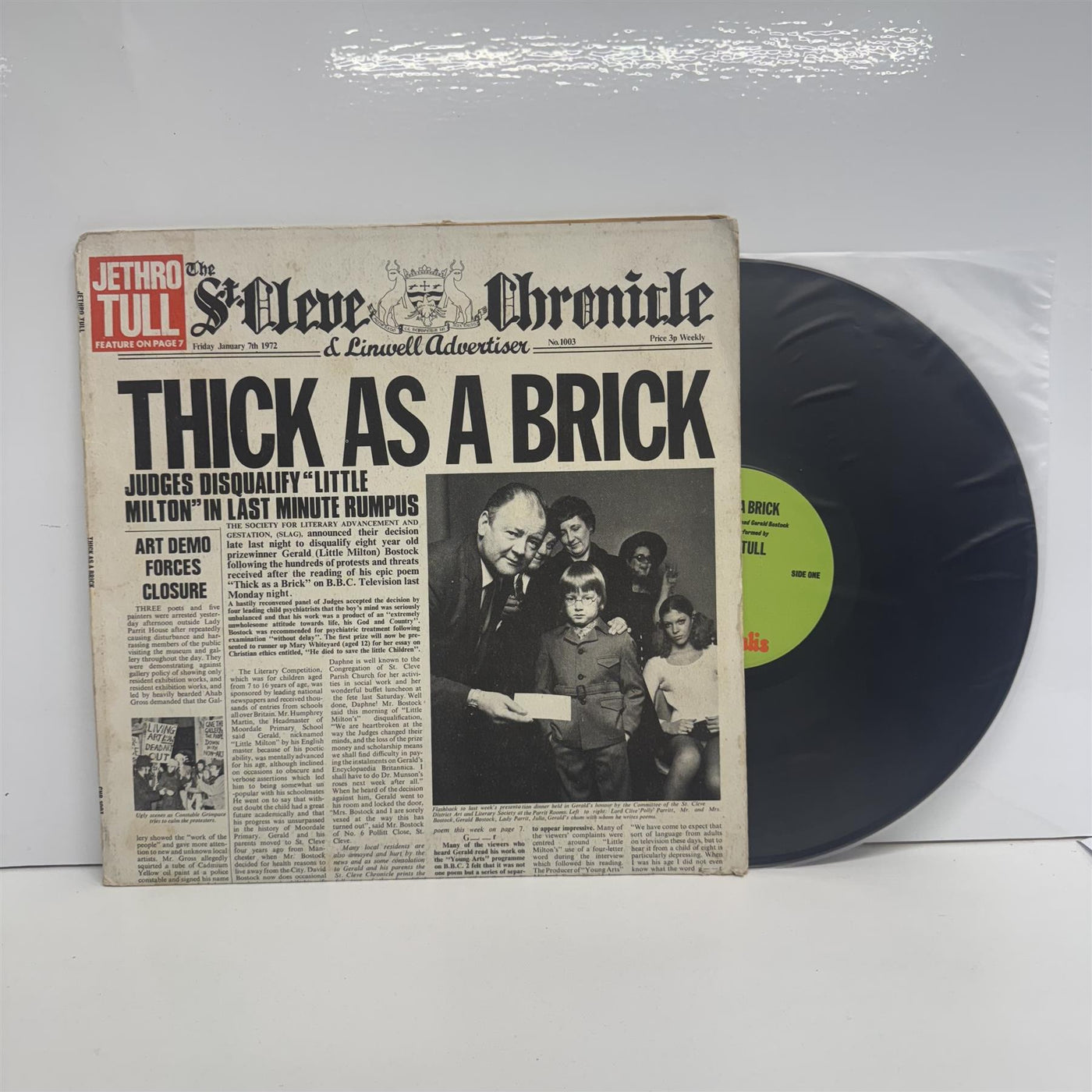 Jethro Tull  - Thick As A Brick Vinyl LP