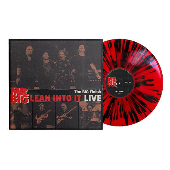 Mr.Big - The Big Finish - Lean Into It Live RSD 2024 180G Black & Red Splatter Vinyl LP