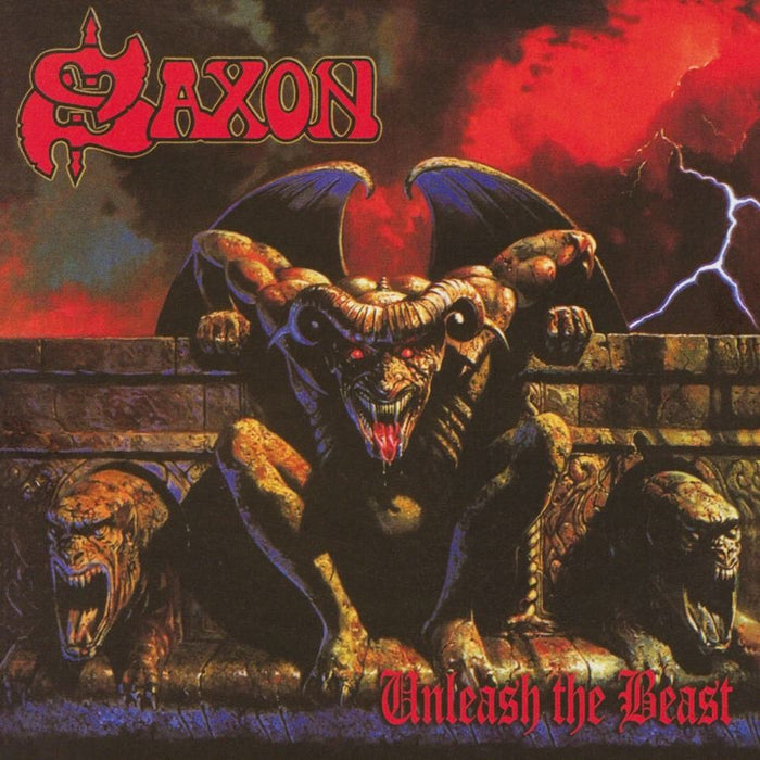 Saxon - Unleash The Beast Limited Edition 180G Gold Vinyl LP