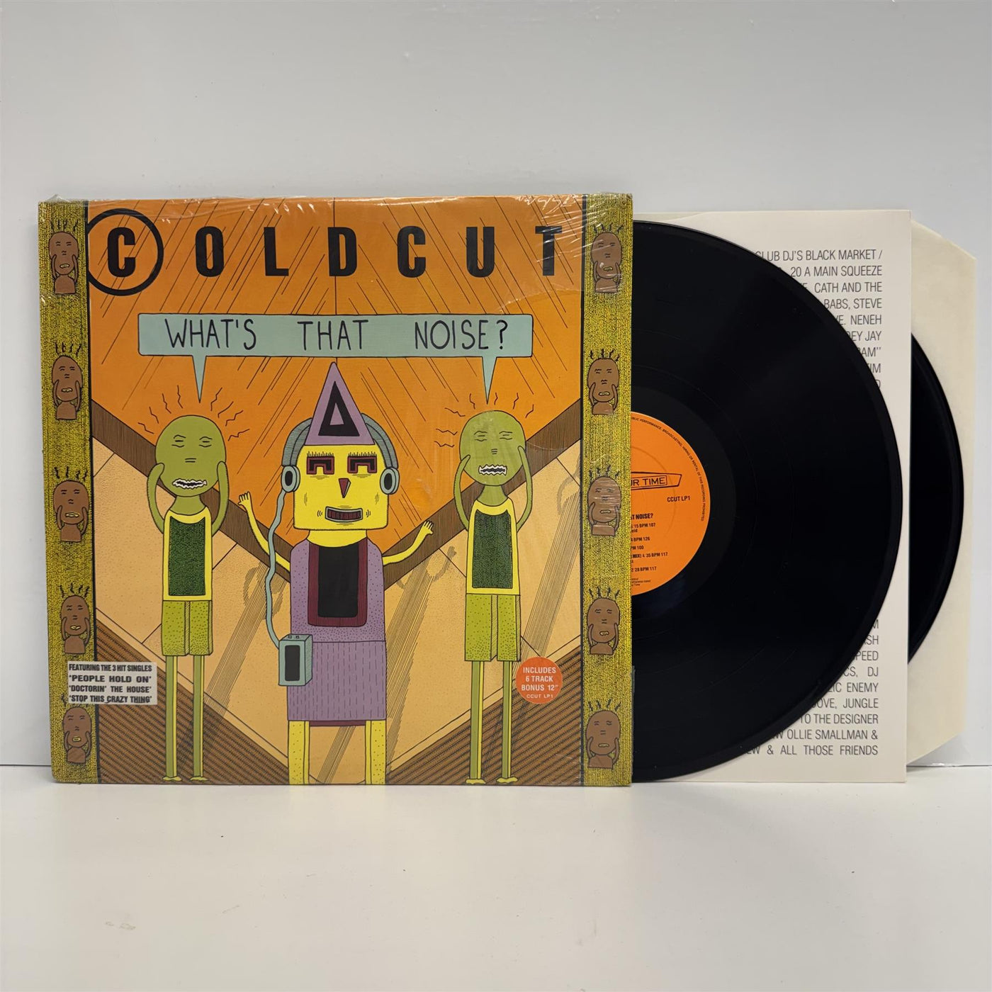 Coldcut - What's That Noise? Vinyl LP + 12" Vinyl Single