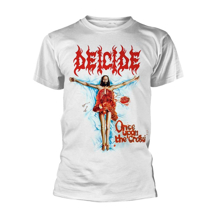 Deicide - Once Upon The Cross (White) T-Shirt