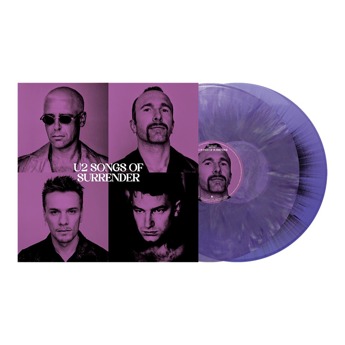 U2 - Songs Of Surrender Limited Edition 2x 180G Purple Marble Splatter Vinyl LP