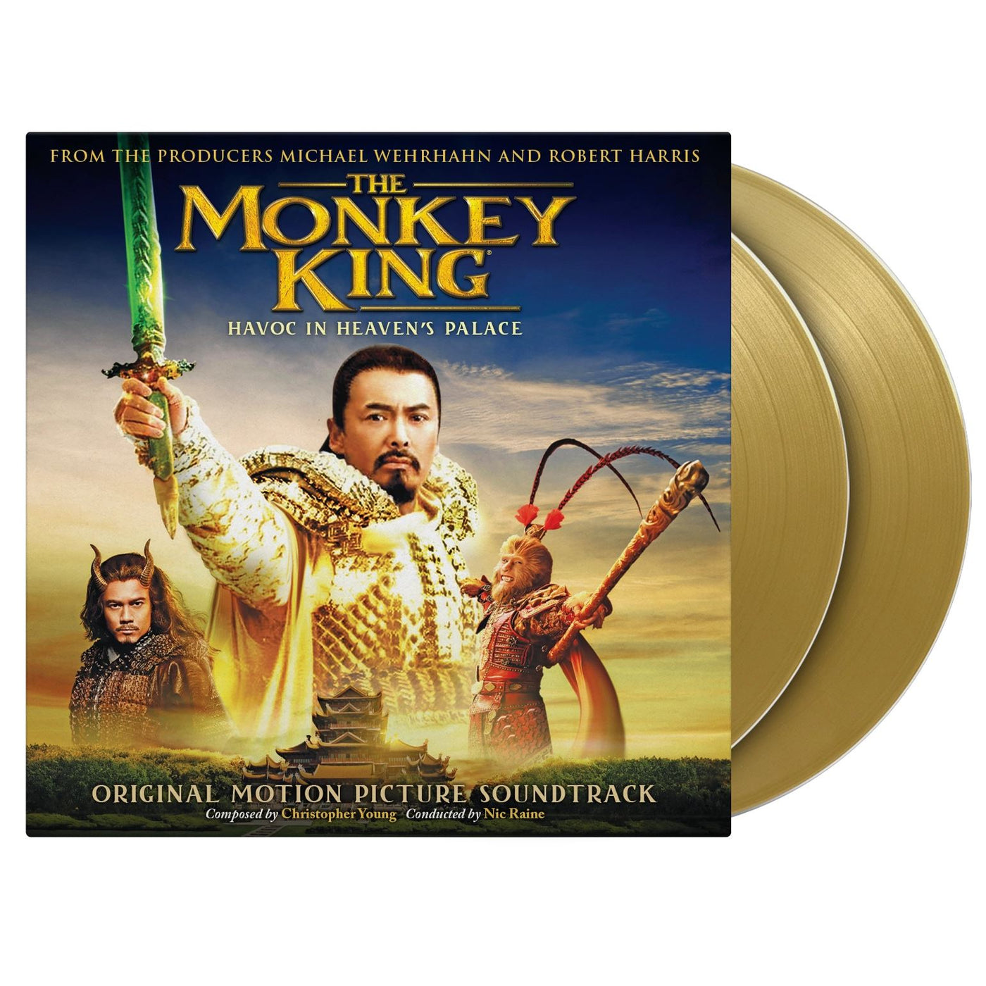 The Monkey King - Havoc In Heaven's Palace - Christopher Young Limited Edition 2x 180G Gold Vinyl LP Reissue