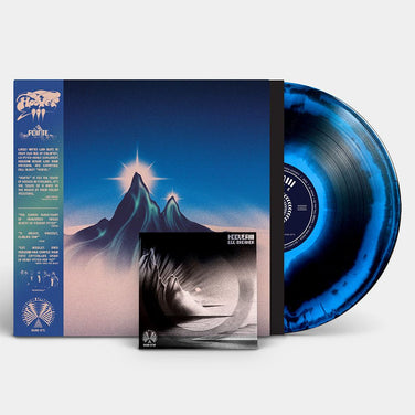 Hooveriii - Pointe Limited Edition Black & Blue Swirl Vinyl LP + 7" Flexi Disc Numbered