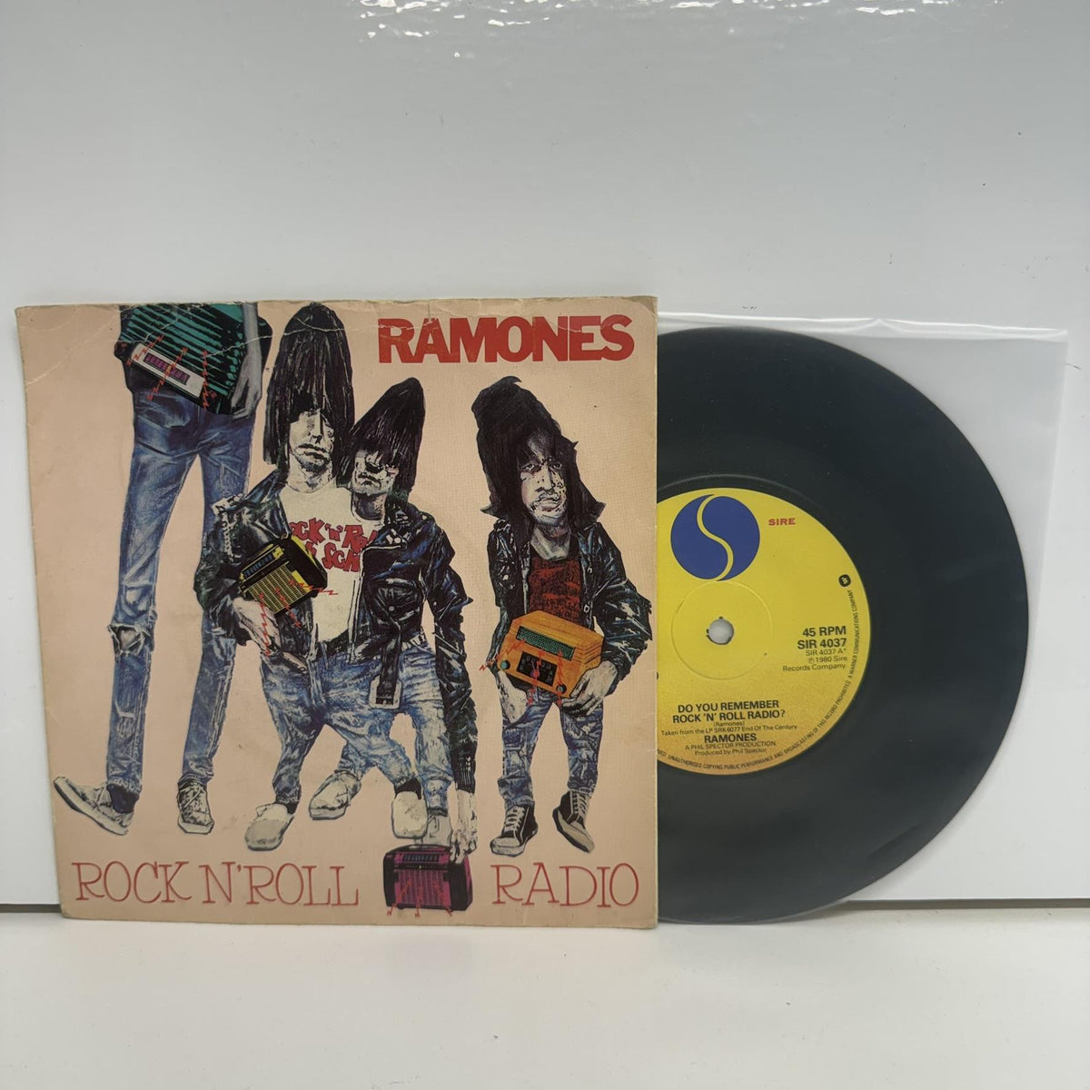 Ramones - Rock N' Roll Radio 7" Vinyl Single