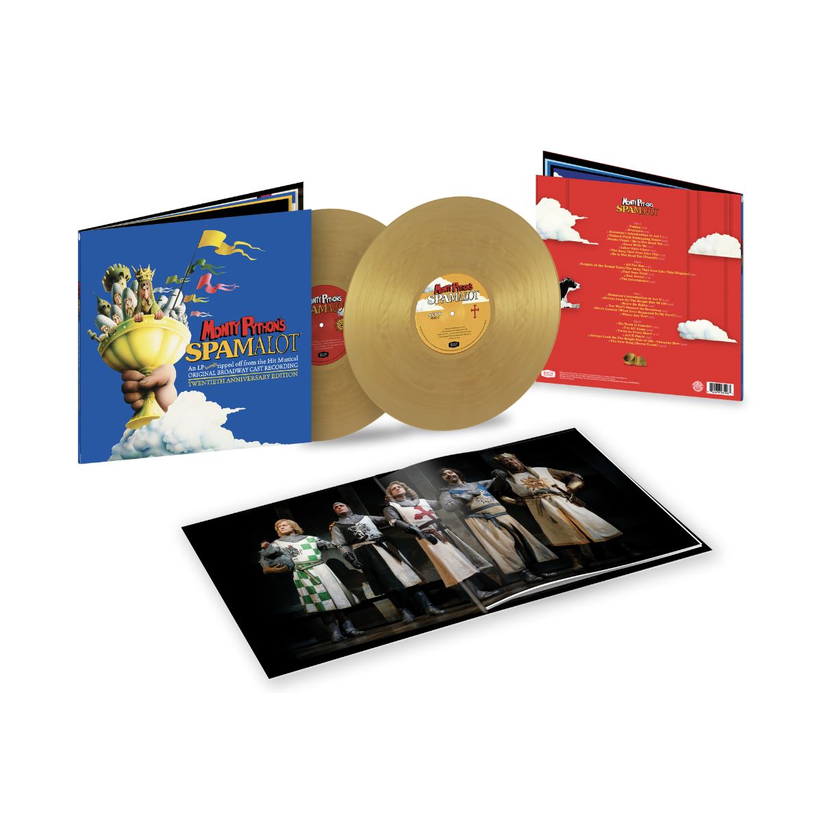 Monty Python's SPAMALOT: Twentieth Anniversary Edition - V/A 2x Gold Vinyl LP