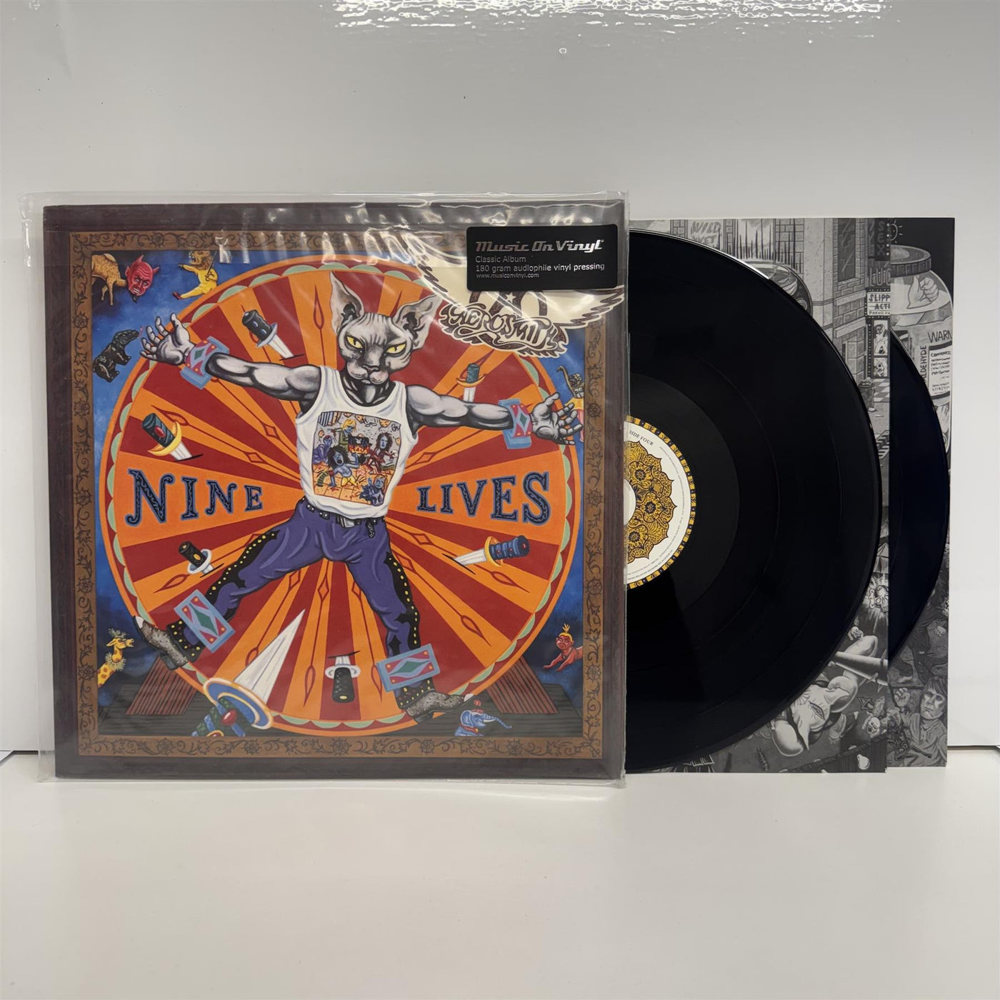 Aerosmith -  Nine Lives 2x Vinyl LP Reissue
