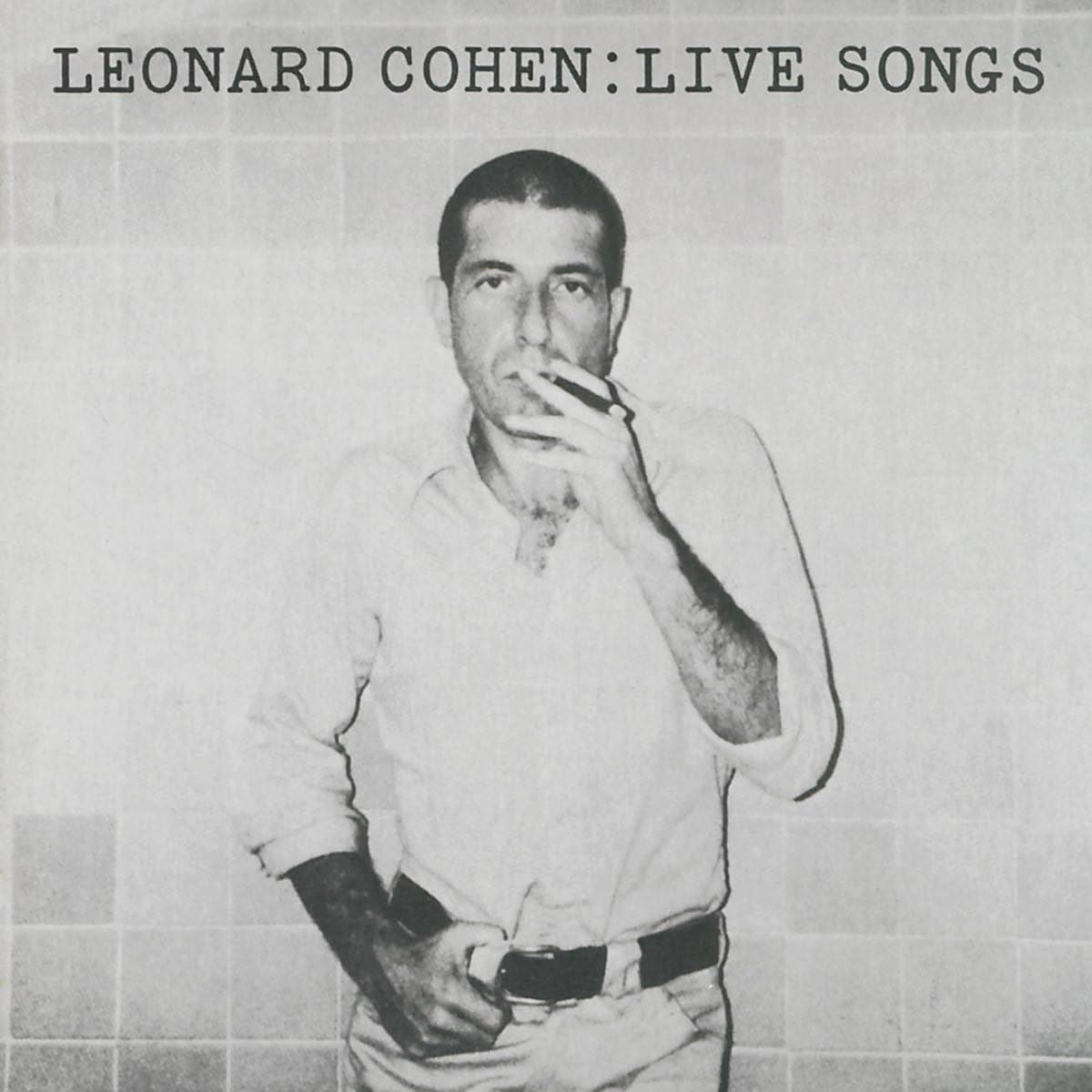 Leonard Cohen - Live Songs Vinyl LP Reissue