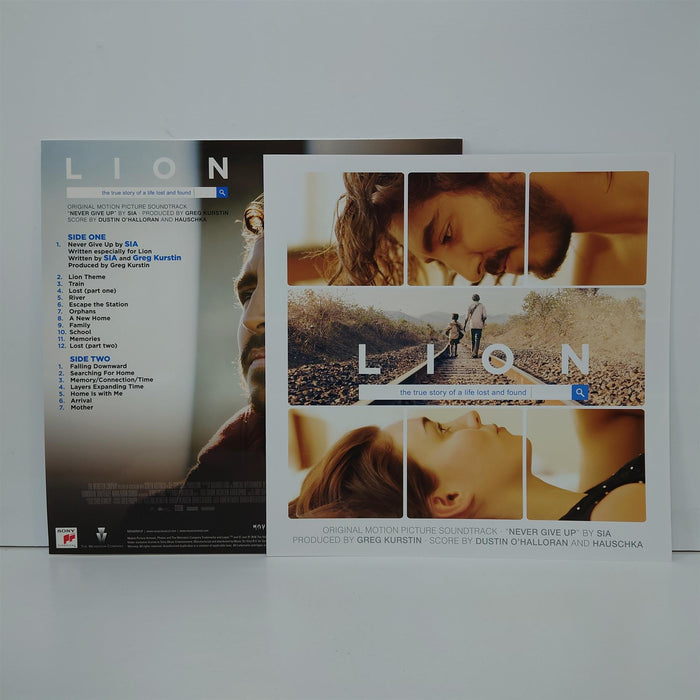 Lion (Original Motion Picture Soundtrack) - Dustin O'Halloran And Hauschka Limited Edition 2x 180G Blue Vinyl LP
