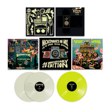 Nightmares On Wax - In A Space Outta Sound [20th Anniversary Edition] 3x Glow In The Dark / Neon Yellow Vinyl LP Box Set