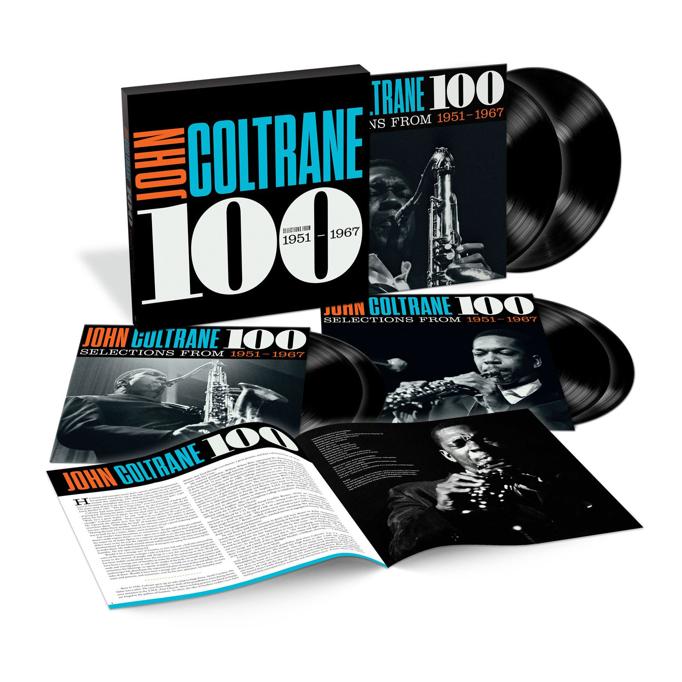 John Coltrane - John Coltrane 100 Selections from 1951 - 1967 6x 180G Vinyl LP Box Set