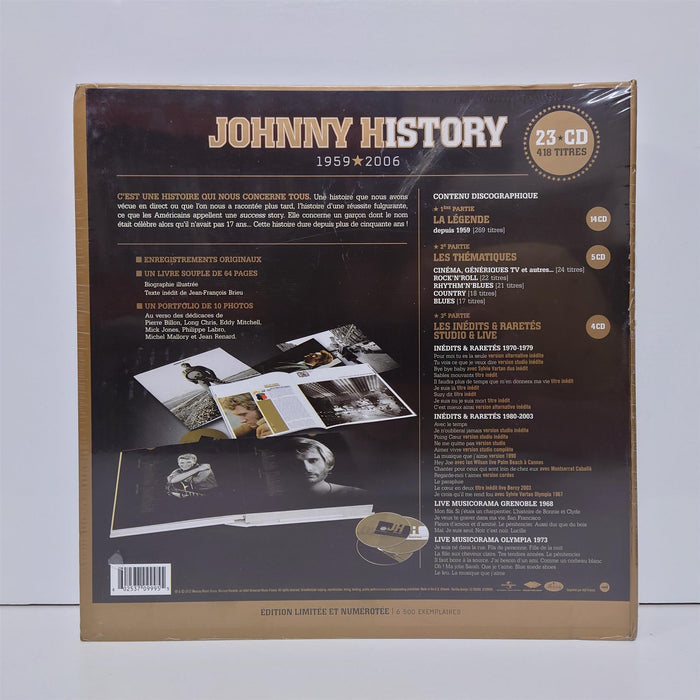 Johnny Hallyday - Johnny History - La Légende 23CD Box Set