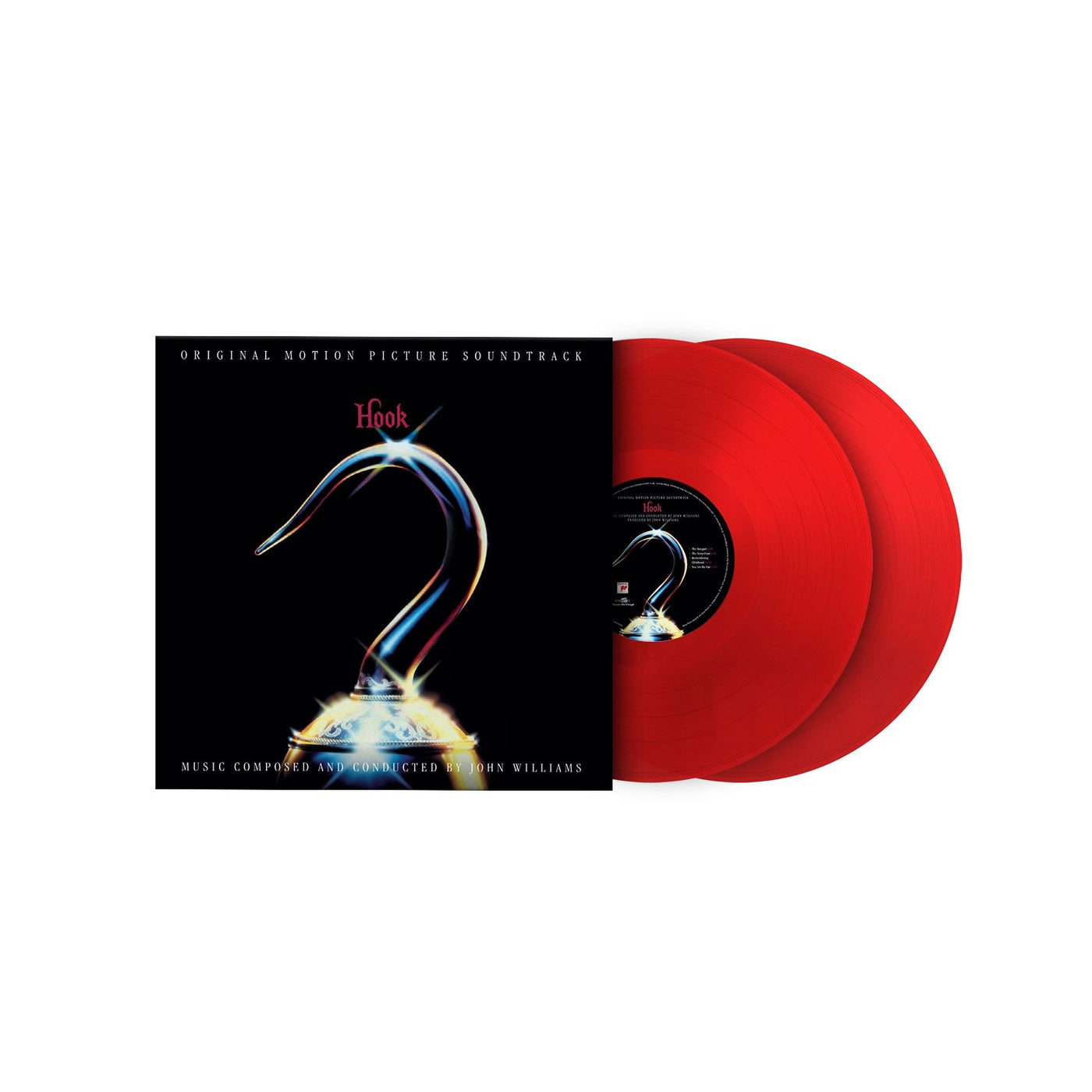 Hook - John Williams Limited Edition 2x 180G Translucent Red Vinyl LP Reissue