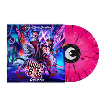 Helluva Boss: Season Two (Original Soundtrack) - V/A 2x Pink & Black Splatter Vinyl LP