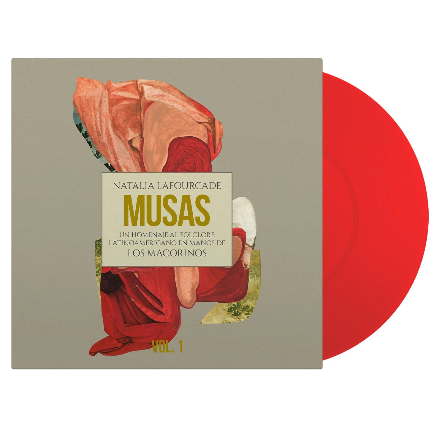 Natalia Lafourcade - Musas Vol.1 Limited Edition 180G Translucent Red Vinyl LP Reissue