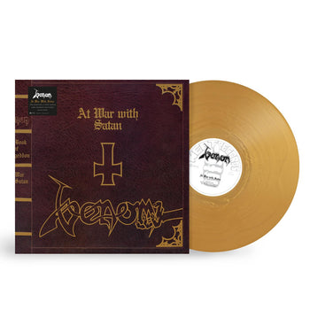 Venom - At War With Satan Gold Vinyl LP Reissue