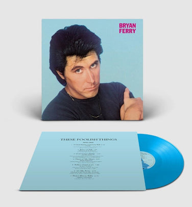 Bryan Ferry - These Foolish Things Transparent Sky Blue Vinyl LP Remastered