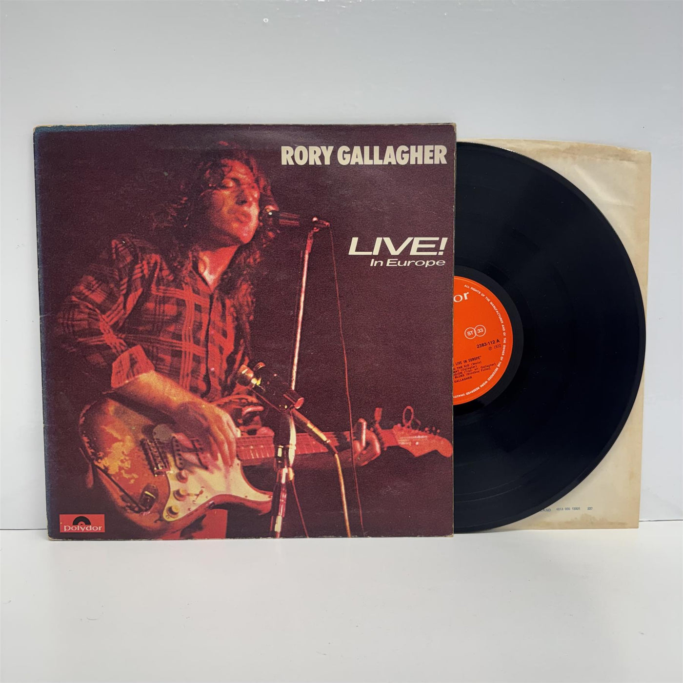 Rory Gallagher - Live! In Europe Vinyl LP