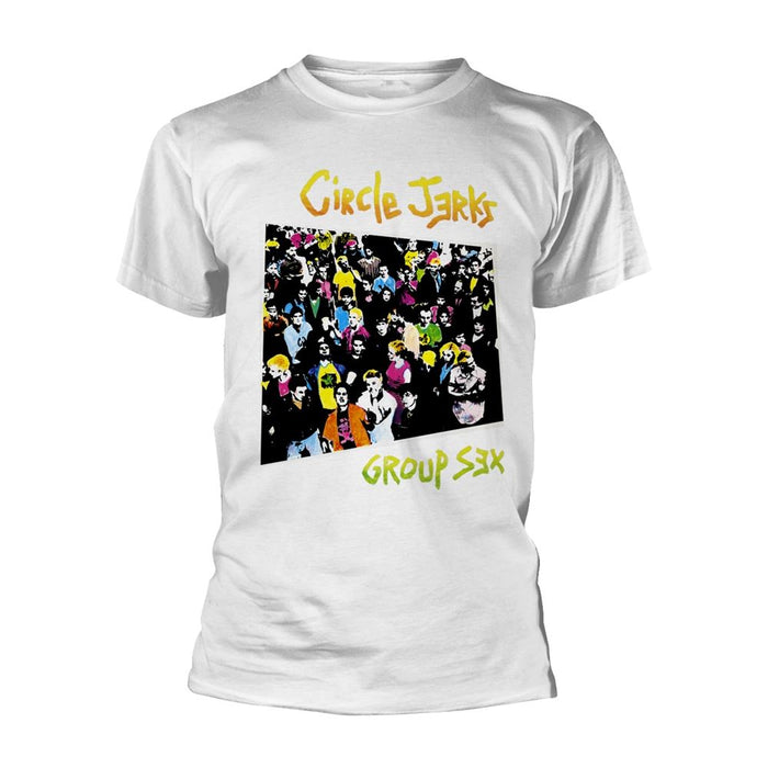 Circle Jerks - Group Sex (White) T-Shirt