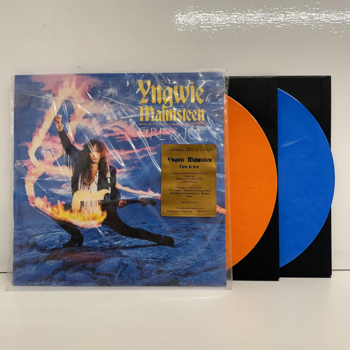 Yngwie Malmsteen - Fire & Ice Limited Edition 2x 180G Fire and Ice Coloured Vinyl LP