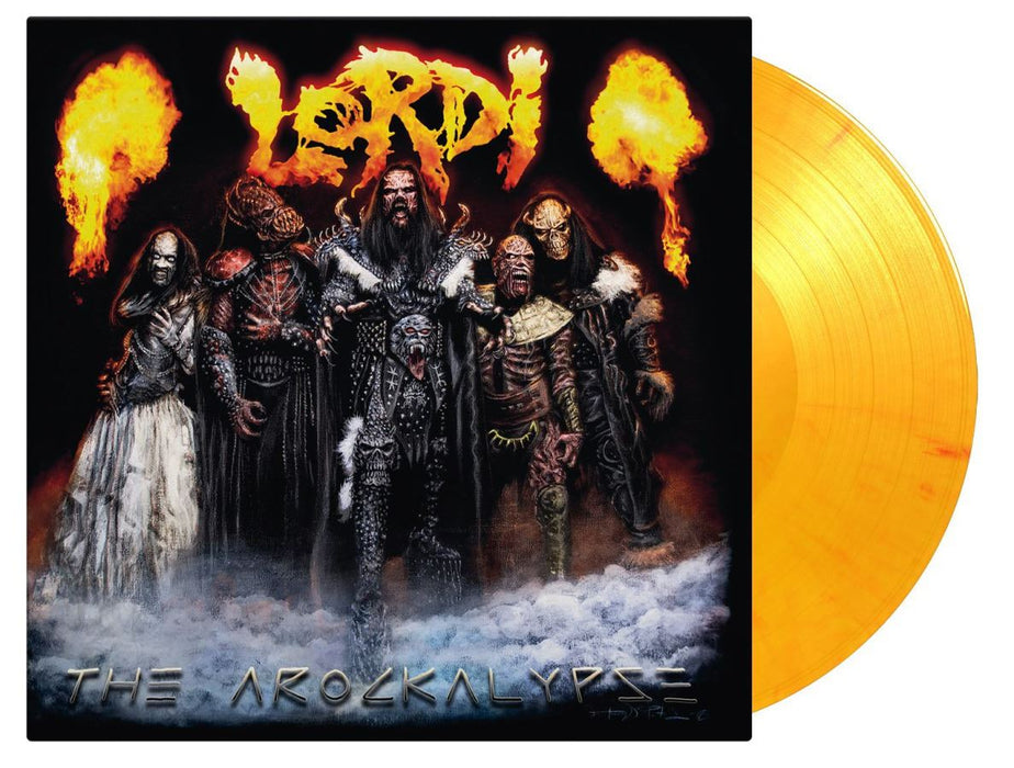 Lordi - Arockalypse Limited Edition 180G Flaming Vinyl LP Reissue