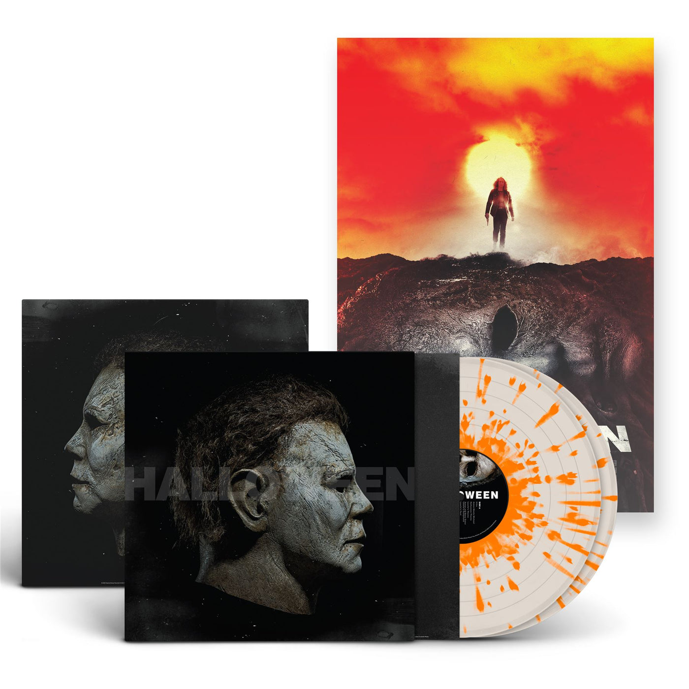 Halloween: Original Motion Picture Soundtrack (Expanded 2025 Art Edition) - John Carpenter, Cody Carpenter & Daniel Davies 2x Bone White With Orange Splatter Vinyl LP