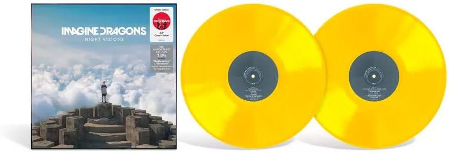 Imagine Dragons - Night Visions 2x Canary Yellow Vinyl LP