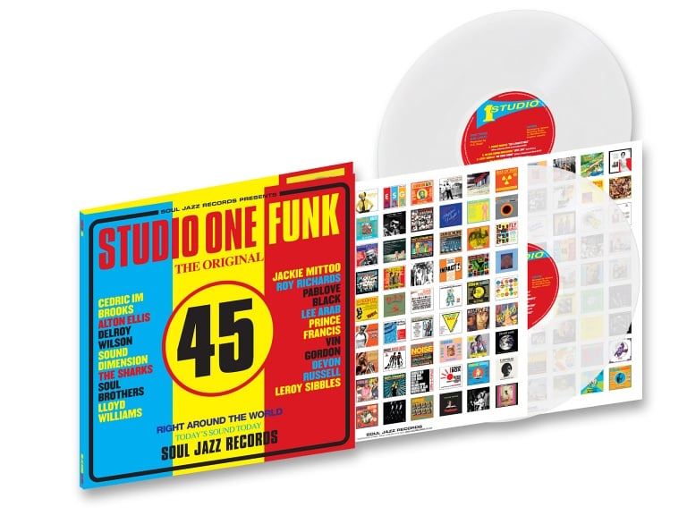 Soul Jazz Records Presents: STUDIO ONE FUNK - V/A 2x Clear Vinyl LP Reissue