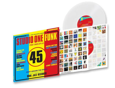 Soul Jazz Records Presents: STUDIO ONE FUNK - V/A 2x Clear Vinyl LP Reissue
