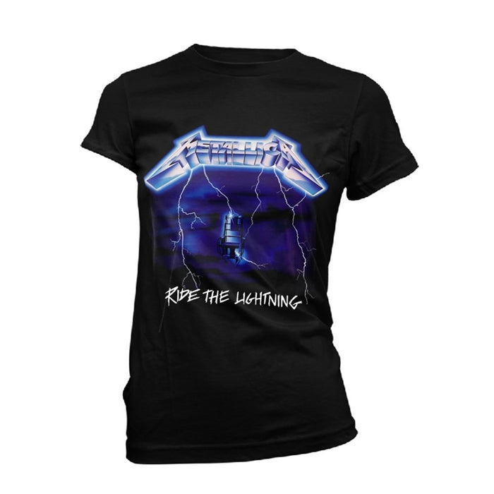 Metallica - Ride The Lightning Tracks (Black) T-Shirt