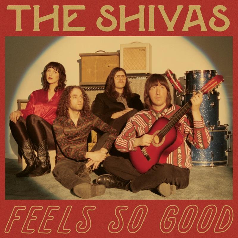 The Shivas - Feels So Good // Feels So Bad Transparent Red Vinyl LP