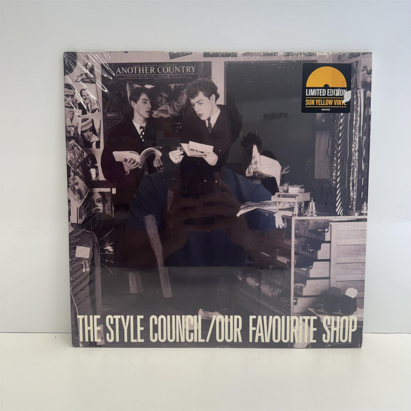 The Style Council - Our Favourite Shop 180G Sun Yellow Vinyl LP Reissue