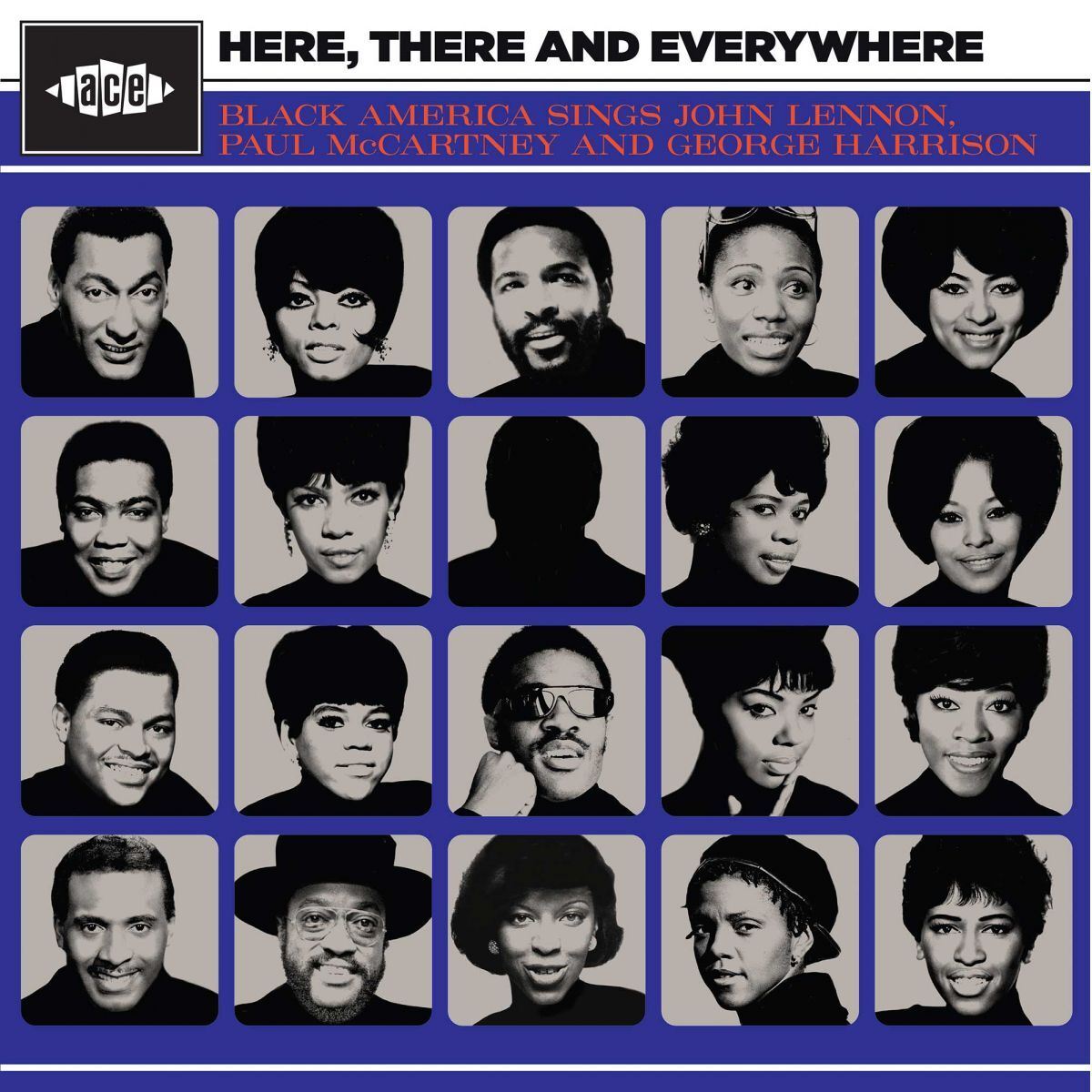 Here, There And Everywhere (Black America Sings John Lennon, Paul McCartney And George Harrison) - V/A 2x Vinyl LP