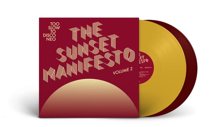 The Sunset Manifesto Volume 2 - V/A 2x Yellow & Oxblood Vinyl LP
