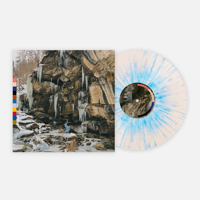 Dawn Richard And Spencer Zahn - Pigments Bone & Baby Blue Splatter Vinyl LP