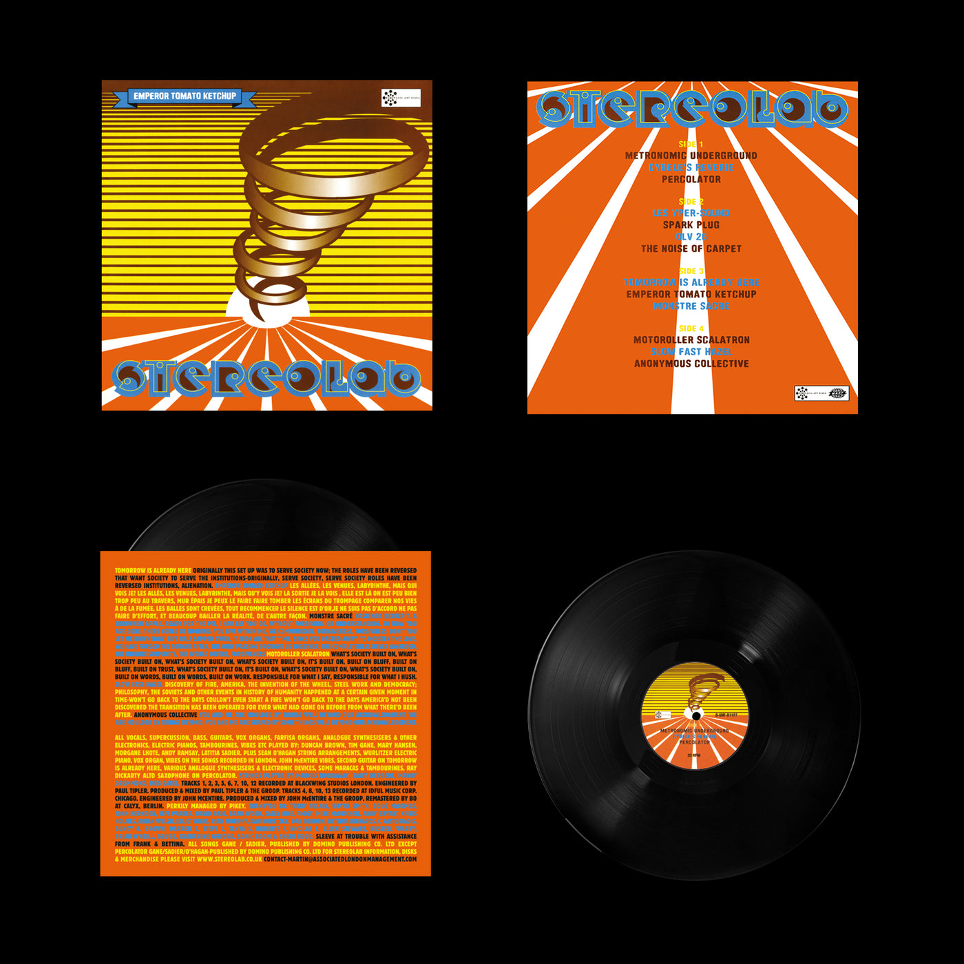 Stereolab - Emperor Tomato Ketchup 2x Vinyl LP Remastered