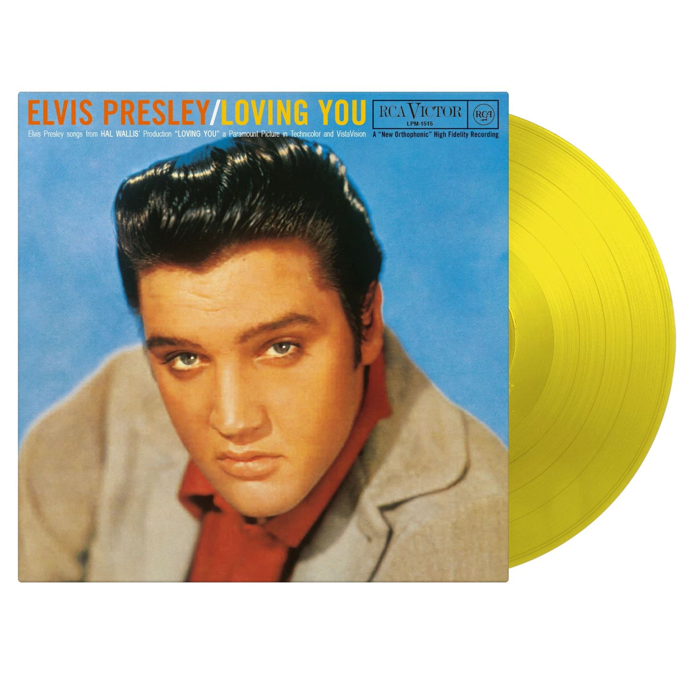 Elvis Presley - Loving You Limited Edition 180G Translucent Yellow Vinyl LP Reissue