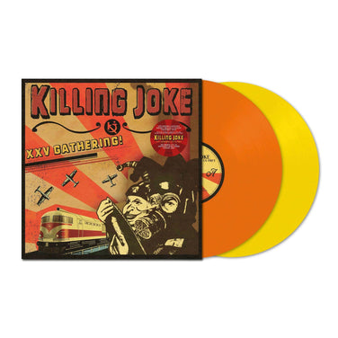 Killing Joke - XXV Gathering: Let Us Prey Limited Edition 2x Orange / Yellow Vinyl LP Reissue