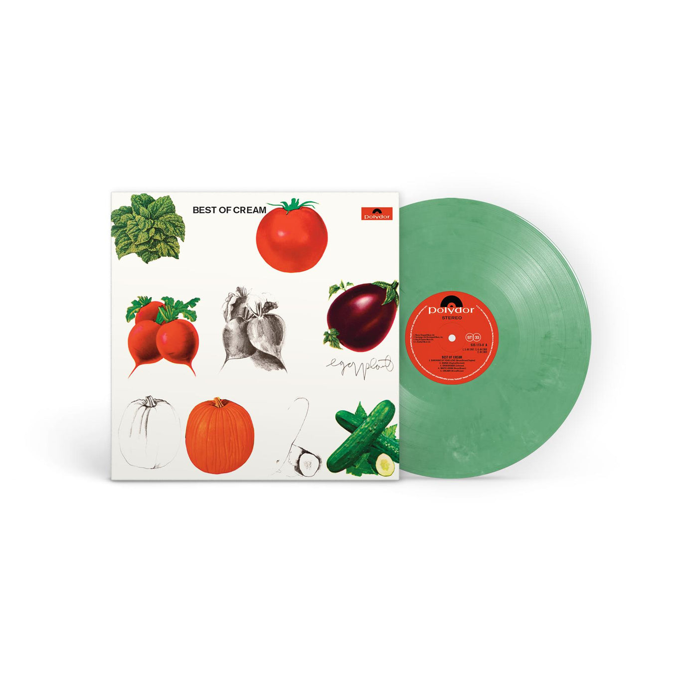 Cream - Best Of Cream Jade Green Vinyl LP Reissue